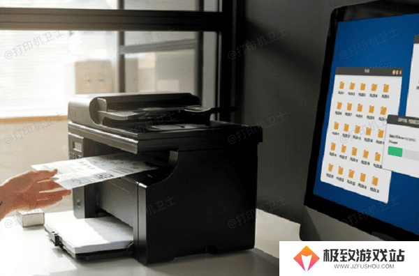 确定打印机的进纸方式