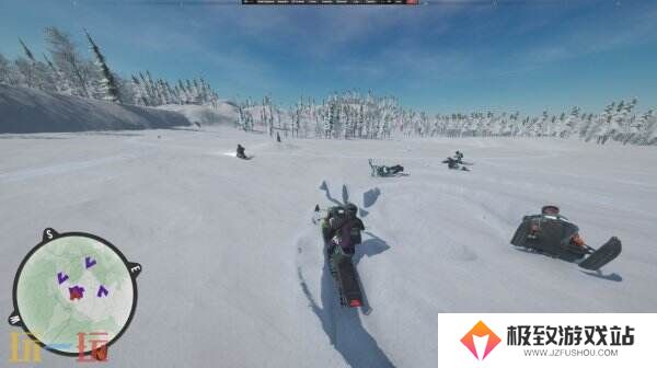 雪地摩托模拟器《Sledders》现已正式发售