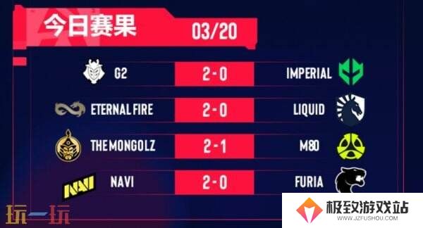 CS2 BLAST里斯本第二日赛果！G2获得首胜！Imperial掉入败者组！