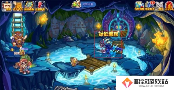 洛克王国龙影密道进入方法
