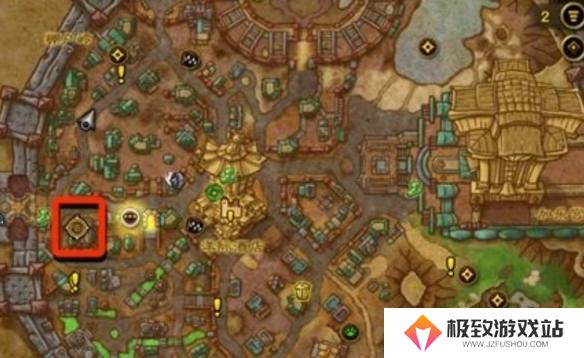 魔兽世界小号快速前往安德麦方法