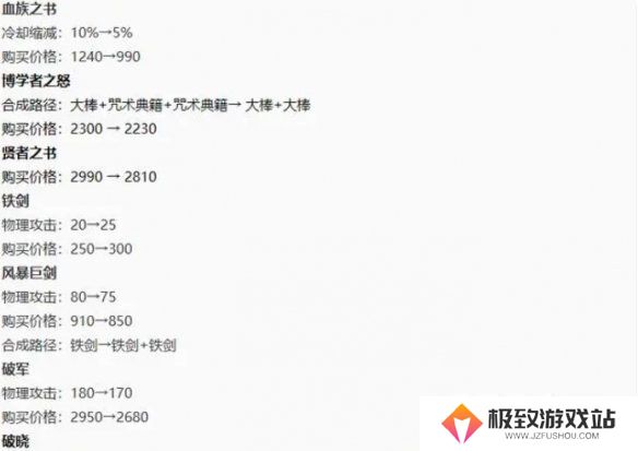 王者荣耀s36更新内容汇总 王者荣耀s36赛季更新了什么