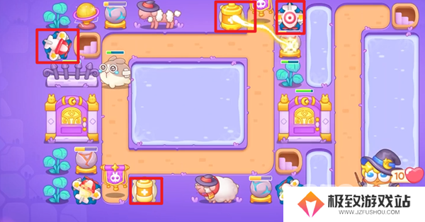 保卫萝卜4阿波与魔法宝藏119关怎么通关 保卫萝卜4阿波与魔法宝藏119关通关攻略