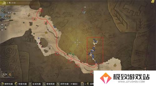 怪物猎人荒野天堑沙原怎么快速采集材料
